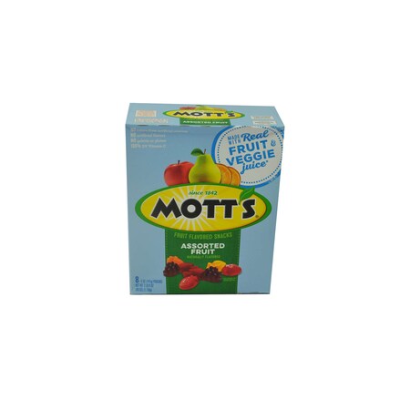 Motts Mott's Fruit Snacks Assorted Fruit 5 oz., PK48 16000-14483